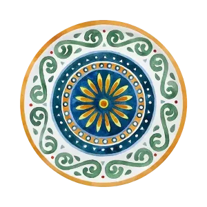 Capri Napoli tanjir za pizzu