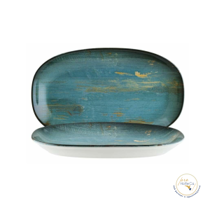 Madera Mint Gourmet ovalni tanjir 29x17cm