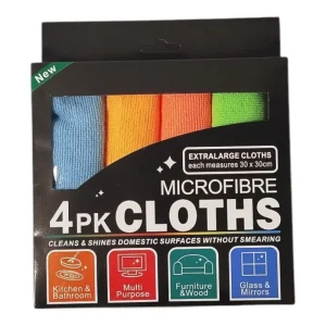 Set mikrofiber krpa – 4/1