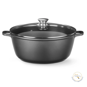 Šerpa sa poklopcem /crna boja/ – 9lt