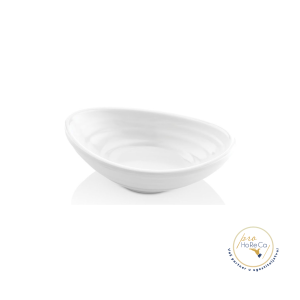 Oval posuda za sos /melamin-bijela boja/ – 75ml