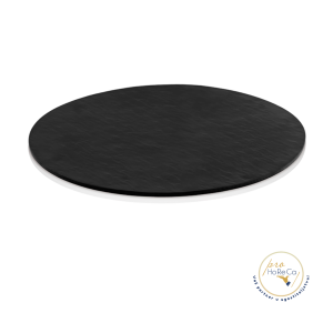Matt pladanj /melamin-crna boja/ – fi.43cm